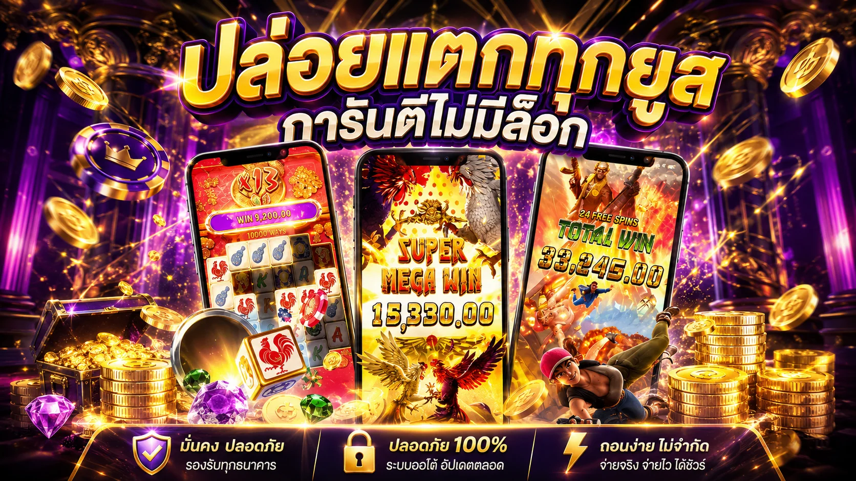 สล็อตออนไลน์ TG456 รวมเกมค่ายดังกว่า 3000 เกม แตกง่าย